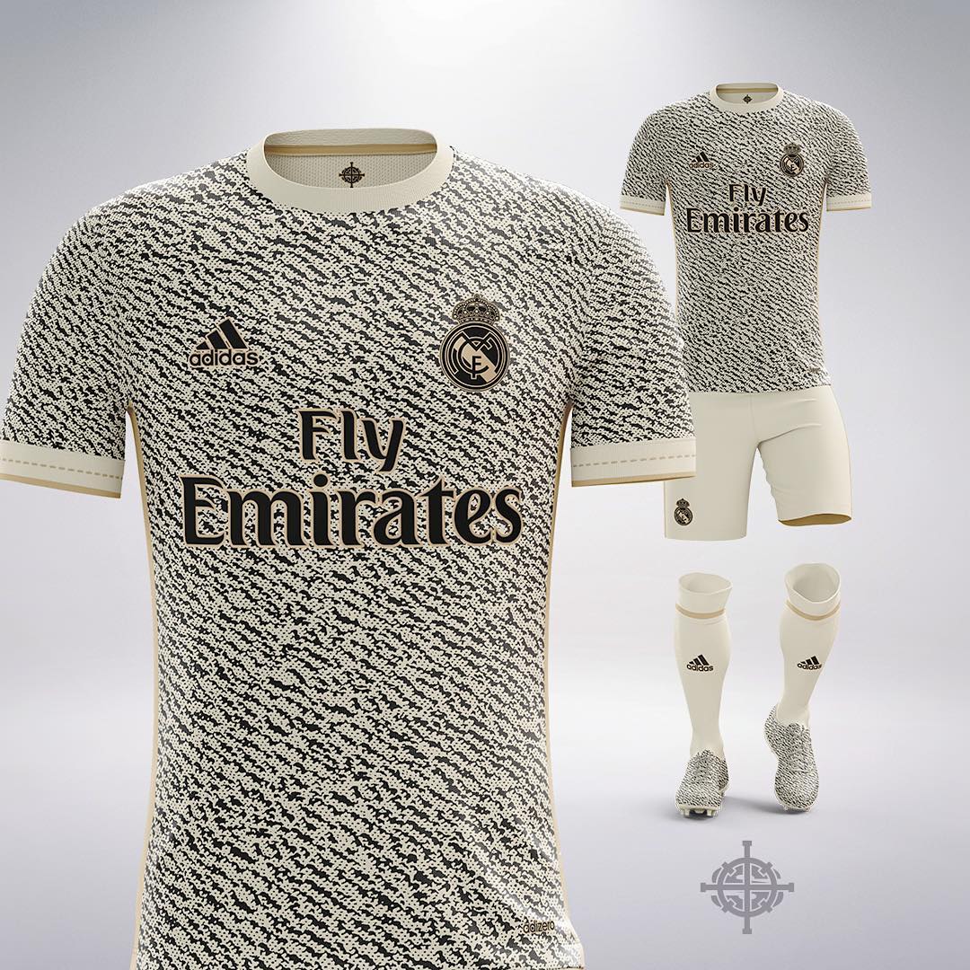 Real madrid shop yeezy kit